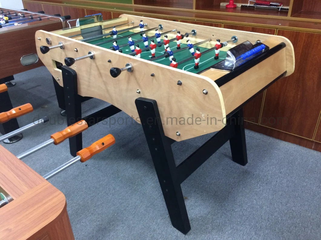 Attractive French Soccer Table Game Table Football Table with Telescopic Rods in China