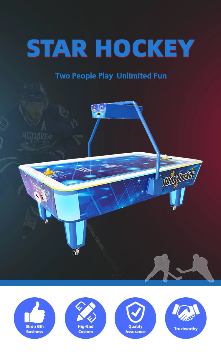 Coin Operated 2 Players Interactive Games Air Hockey Table for Sales