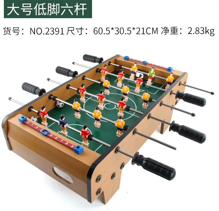 MDF Wooden Table Top Style Soccer Football Foosball Table Made in China
