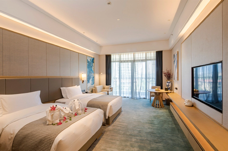 10% off Ronghetai Custom Hotel Bedroom Set Modern Wooden Loose Furniture