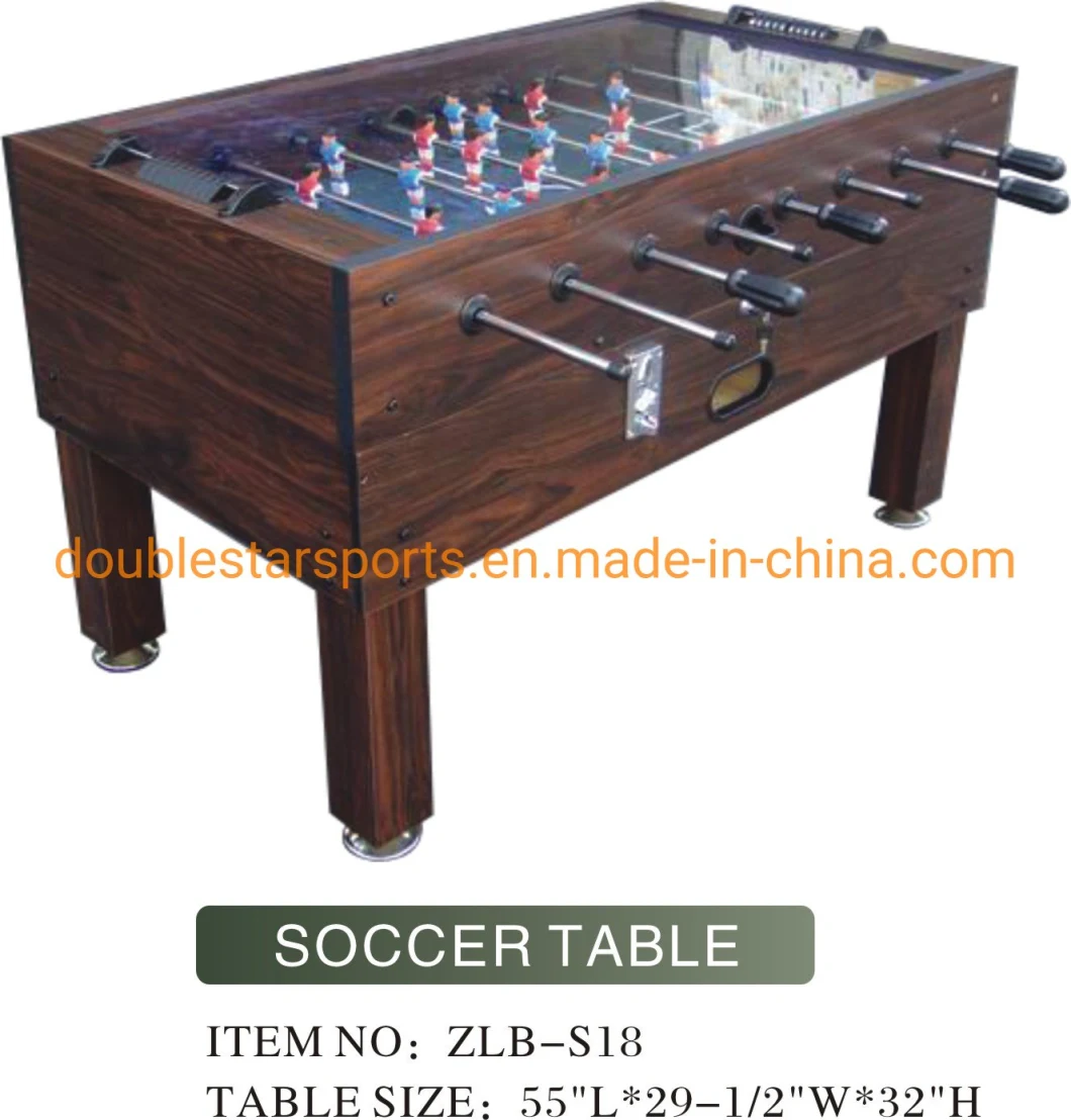 Coin Operate Soccer Game Football Table Factory Wholesale