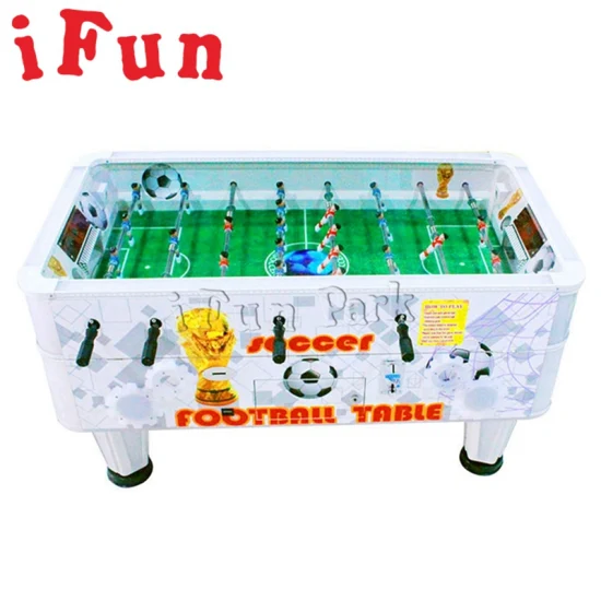 Indoor Play Zone Football Table Token Coin Operated Game Machine Sports Soccer Ball Table for Club